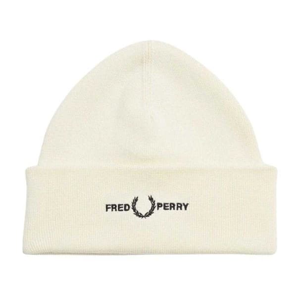 Fred Perry Classic Logo Mössa One Size Vit White One Size