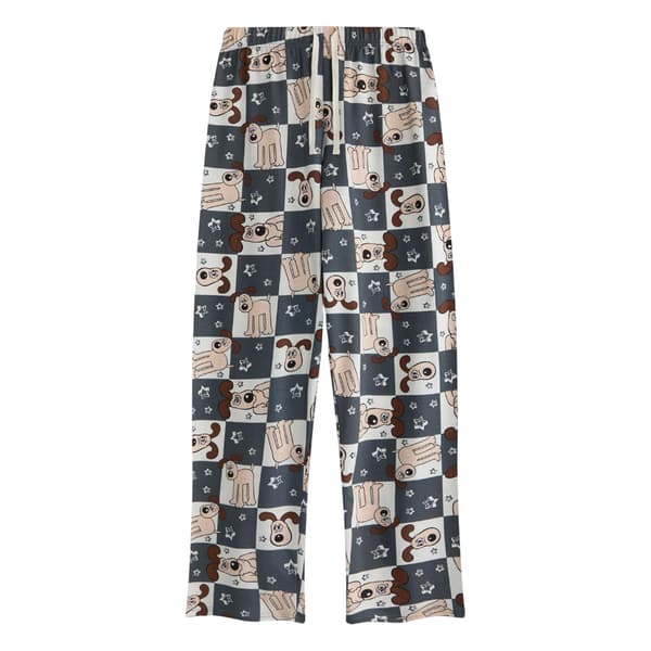 Wallace och Gromit Dam Te Time Kortärmad Lång Pyjamas Off White M