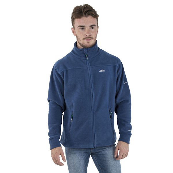 Trespass Herr Bernal Helzippade Fleecejacka XL Marinblå Navy Tone XL