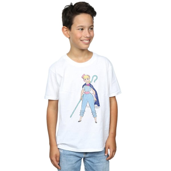 Disney Boys Toy Story 4 Bo Peep Pose T-Shirt 5-6 år Vit White 5-6 Years