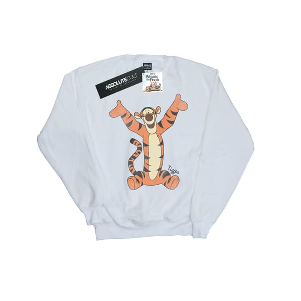 Disney Herr Sweatshirt 5XL Vit White 5XL