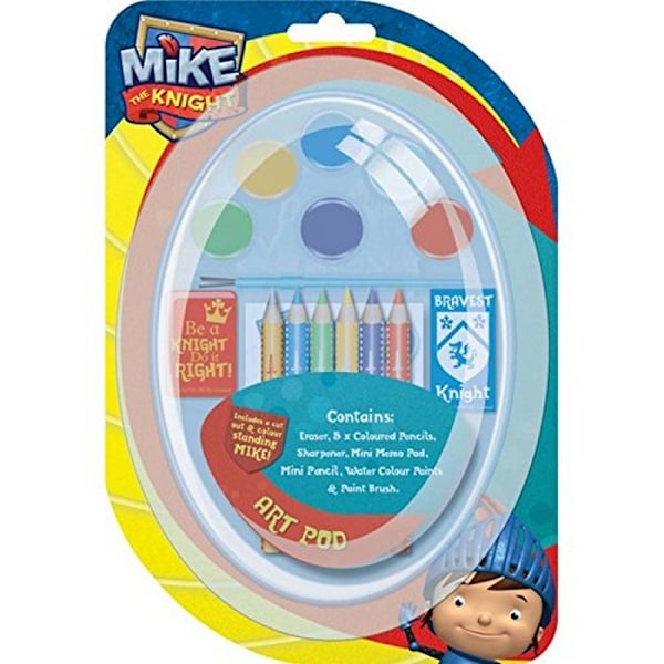 Mike The Knight Färgset En Storlek Flerfärgad Multicoloured One Size