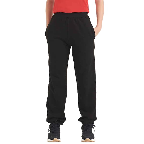 AWDis Cool Barn/Barn Cuffade Joggingbyxor 7-8 År Jet Jet Black 7-8 Years