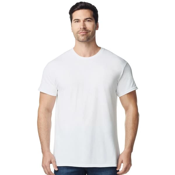 Gildan T-shirt i lättviktsbomull för män XL Vit White XL