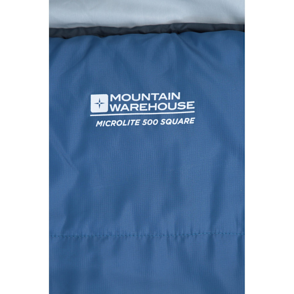 Mountain Warehouse Microlite 500 Rektangulär Sovsäck One S Dark Blue One Size