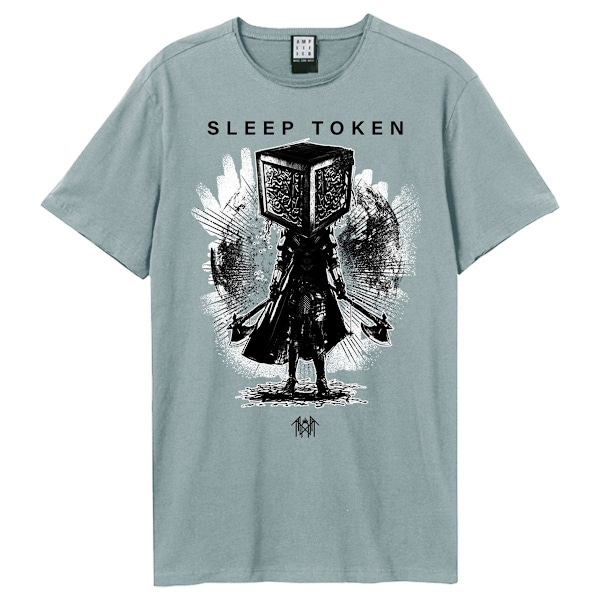 Amplified Unisex Adult Axe Samarui Sleep Token T-Shirt M Strang Strange Blue M