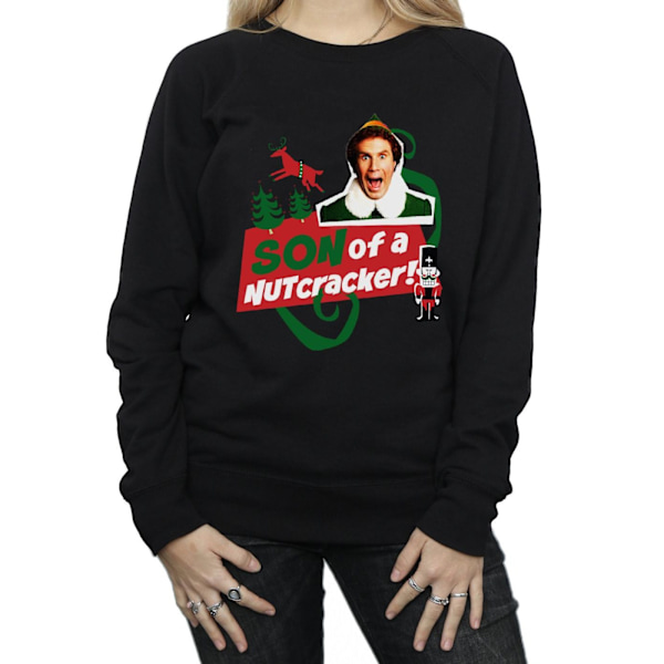 Elf Dam/Damer Son Of A Nutcracker Sweatshirt S Svart Black S