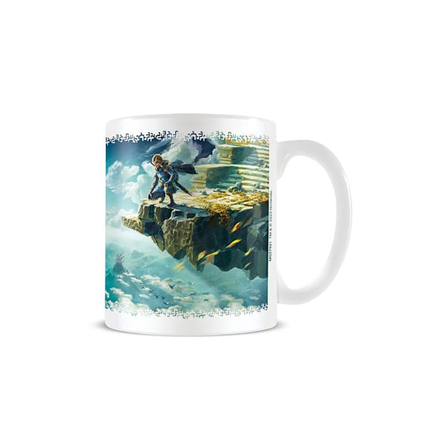 The Legend Of Zelda: Tears Of The Kingdom Hyrule Skies Mugg En Blue/Brown/White One Size