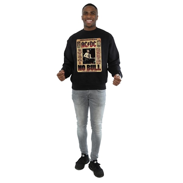 AC/DC No Bull Live Sweatshirt XXL Svart Black XXL
