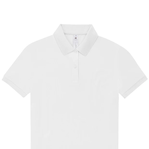 B&C Dam/Dam My Polo Shirt 12 UK Vit White 12 UK
