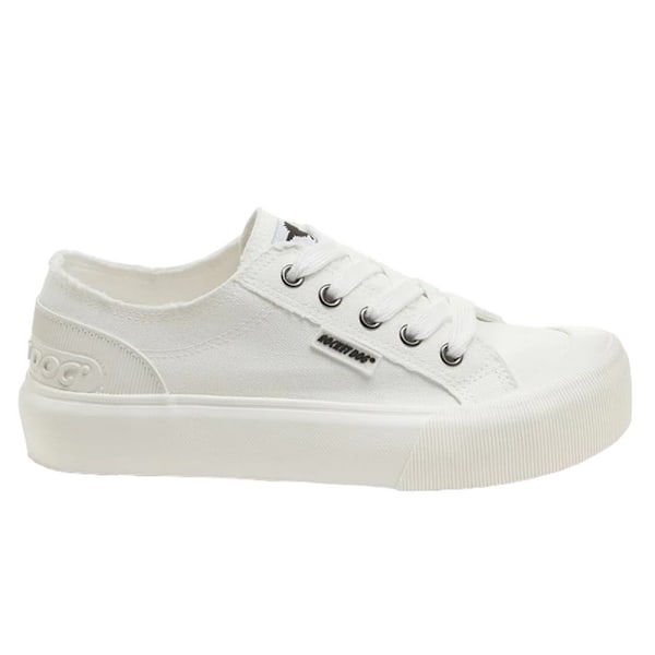 Rocket Dog Womens/Ladies Jazzin Plus Tränare 3 UK Vit White 3 UK