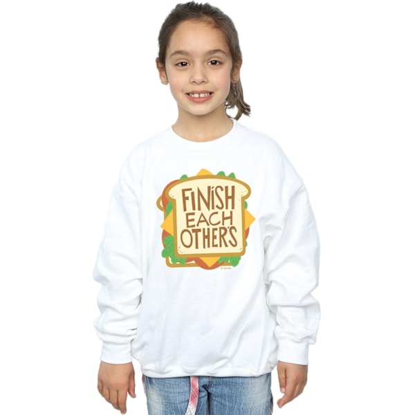 Disney Girls Wreck It Ralph Anna´s tröja Sweatshirt 12-13 år White 12-13 Years