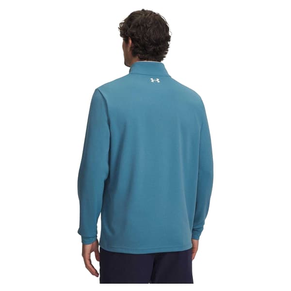Under Armour Herr Matchplay Quarter Zip Fleecetopp S Blå/Vit Blue/White S