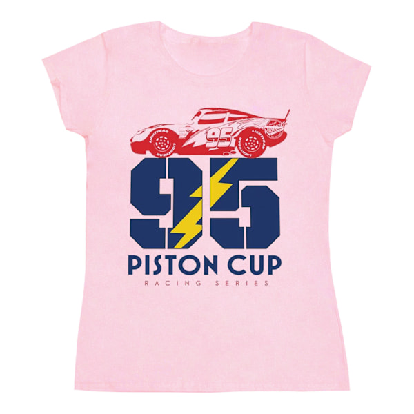 Disney Dam/Kvinnor Bilar Piston Cup 95 Bomull T-shirt S Baby P Baby Pink S