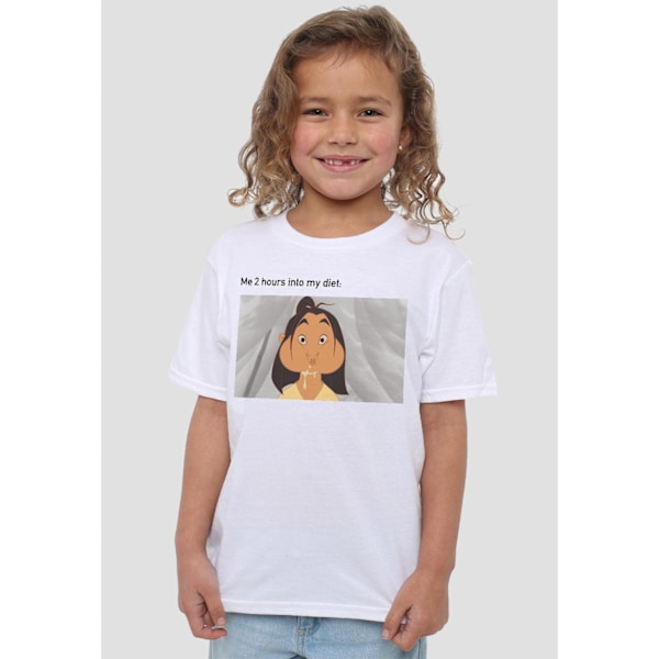 Mulan Barn/Kids Diet Fail Meme T-Shirt 12-13 År Vit White 12-13 Years
