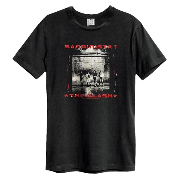 Amplified Unisex Adult Sandinista The Clash T-Shirt XS Svart Black XS