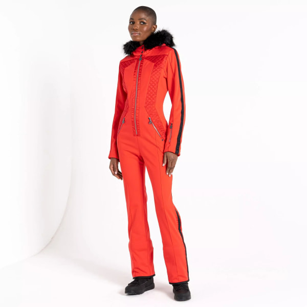 Dare 2B Dam/Dam Julien Macdonald Supermacy Snowsuit 10 UK Volcanic Red 10 UK