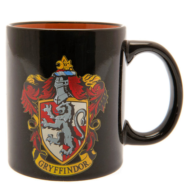 Harry Potter Gryffindor Crest Mugg och Sock Set One Size Svart/Röd Black/Red/Yellow One Size