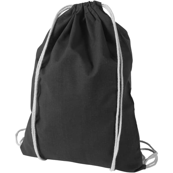 Bullet Oregon Cotton Premium Ryggsäck 44 x 33 cm Solid Black Solid Black 44 x 33 cm