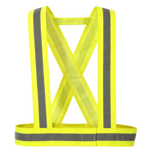 Portwest High-Vis Strap Vest En Storlek Gul Yellow One Size