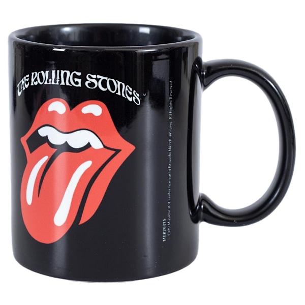 The Rolling Stones Logotyp Mugg One Size Svart/Röd/Vit Black/Red/White One Size