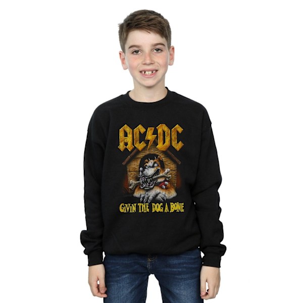 AC/DC Boys Give The Dog A Bone Sweatshirt 3-4 år Svart Black 3-4 Years