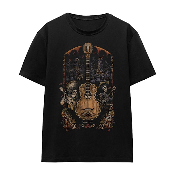 Coco Unisex Vuxen Ernesto Miguel Hector Målad Poster Med Gui Black XXL
