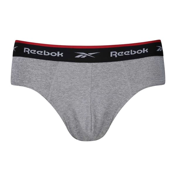 Reebok Herr Wiggins Kalsonger (3-pack) M Svart/Vit/Grå Black/White/Grey M