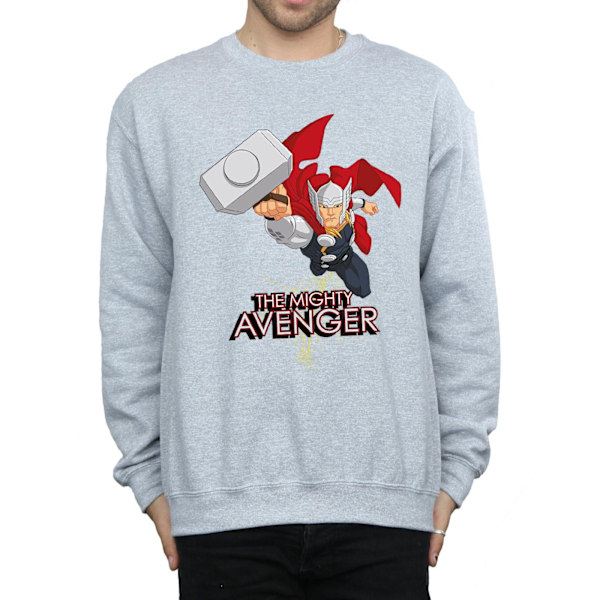 Marvel Herr Thor The Mighty Avenger Sweatshirt S Sports Grey Sports Grey S