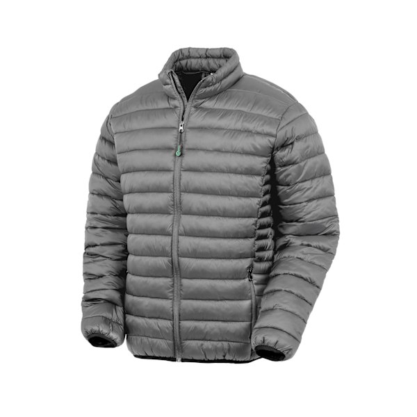 Result Genuine Recycled Mens Recycled Padded Jacket S Frost Gre Frost Grey S