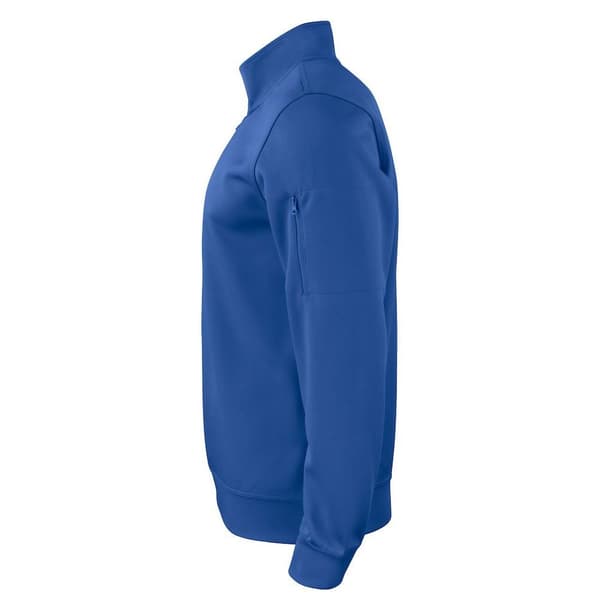 Clique Unisex Vuxen Basic Active Quarter Zip Sweatshirt 4XL Royal Royal Blue 4XL