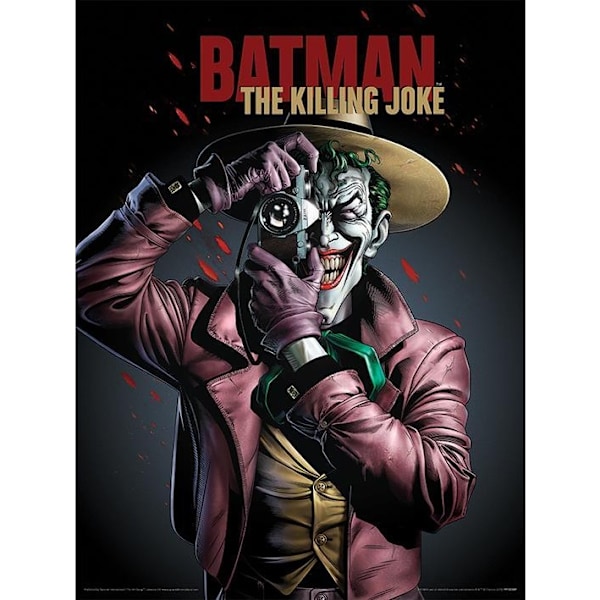 Batman: The Killing Joke Cover Print 40cm x 30cm Multifärgad Multicoloured 40cm x 30cm