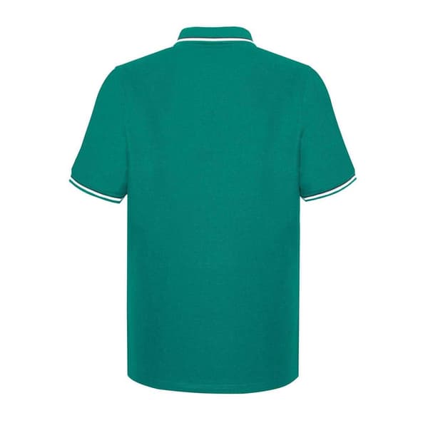 Slazenger Herr Kontrastrandig Pikétröja M Tealblå Teal Blue M