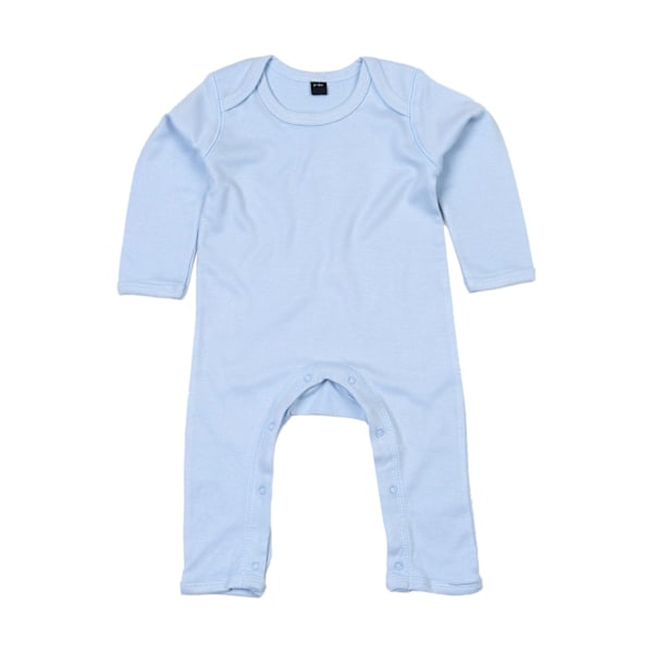 Babybugz Unisex Baby Långärmad Romperdräkt 12-18 Månader Dusty Dusty Blue 12-18 Months