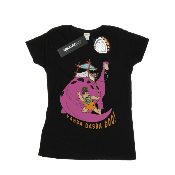 The Flintstones Dam/Damer Yabba Dabba Doo Bomull T-shirt L Black L