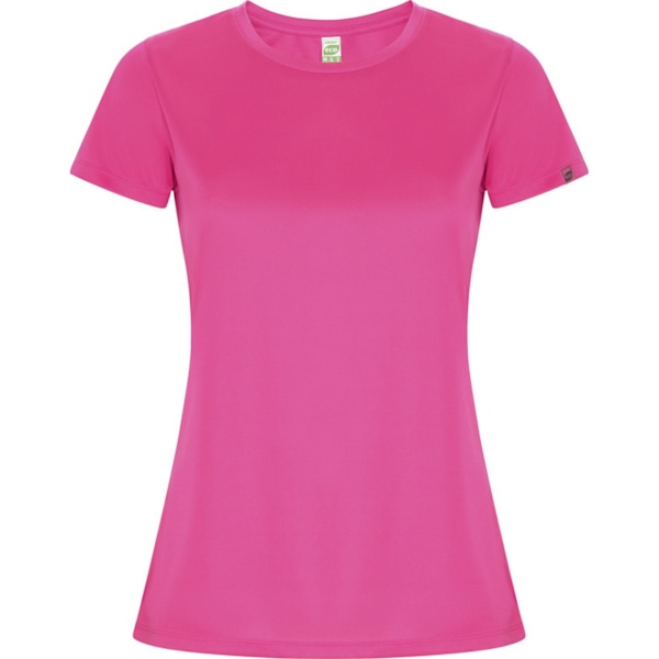 Roly Dam/Kvinnor Imola Sports T-Shirt L Fluorescerande Rosa Fluorescent Pink L