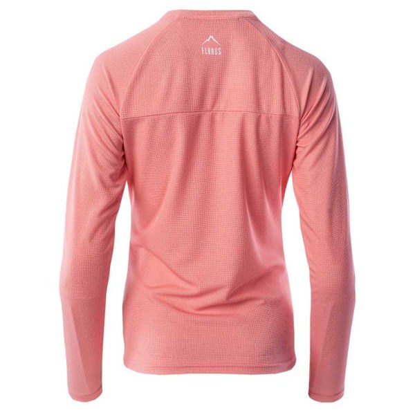 Elbrus Dam/Kvinnor Almar Logo Långärmad T-shirt XL Flaming Flamingo Pink XL