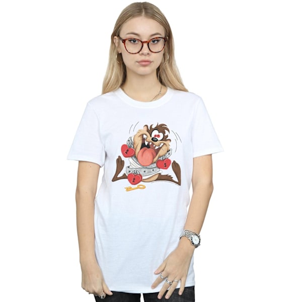 Looney Tunes Dam/Damer Taz Alla Hjärtans Dag Madly In Love Co White S