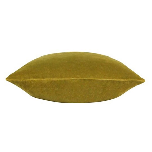 Furn Solo Sammets Kuddfodral Kvadratisk En Storlek Oliv Olive One Size