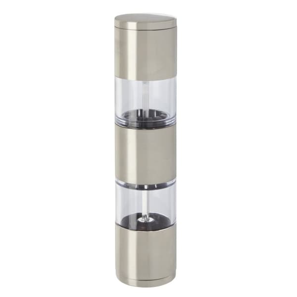 Seasons Auro Salt & Pepper Grinder One Size Silver Silver One Size