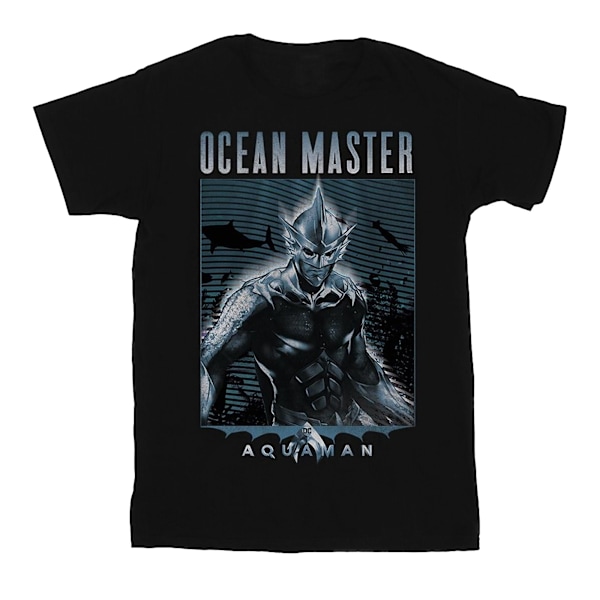 DC Comics Herr Aquaman Ocean Master T-shirt XXL Svart Black XXL