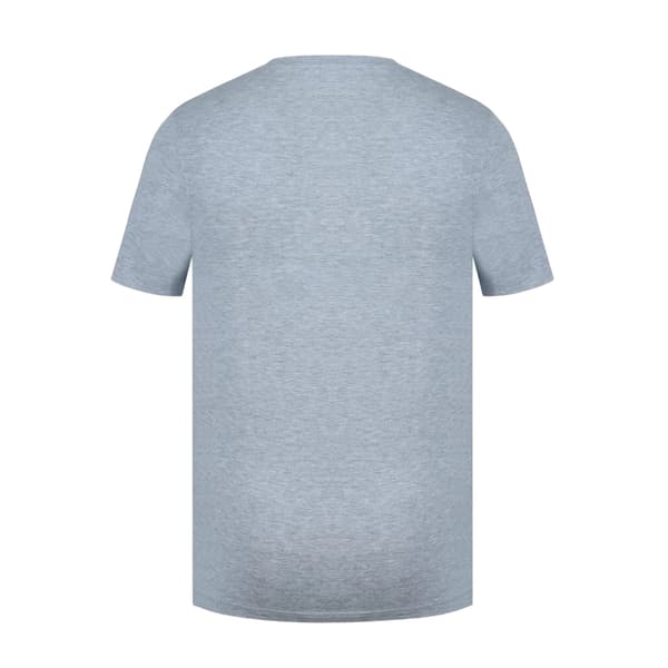 Slazenger Herr Broderad Logotyp Bomulls T-shirt S Gråmelerad Grey Marl S