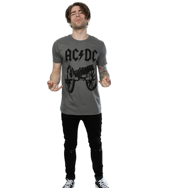 AC/DC Herr T-shirt For Those About To Rock M Charcoal Charcoal M