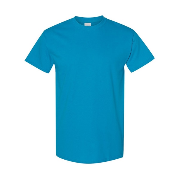 Gildan Herr Heavy Cotton T-Shirt S Safirblå Sapphire Blue S
