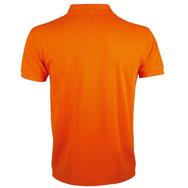 SOLs Prime Pique Plain Kortärmad Poloskjorta 3XL Orange Orange 3XL