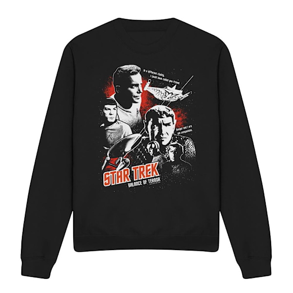 Star Trek Unisex Vuxen Balance of Terror Sweatshirt XL Svart Black XL