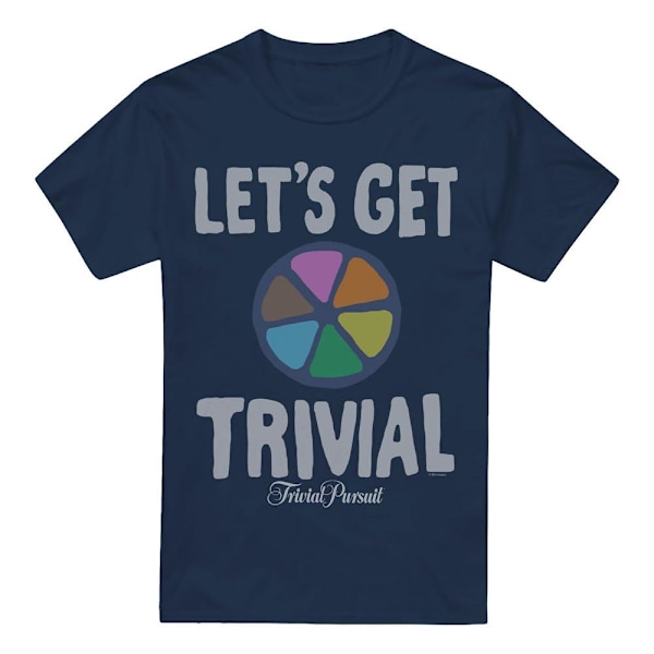 Trivial Pursuit Herrar Let´s Get Trivial T-shirt 4XL Marinblå Navy 4XL