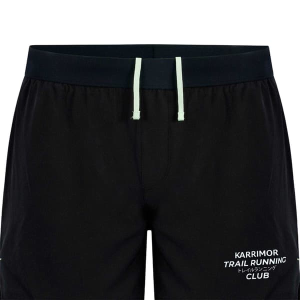 Karrimor Performance 2-i-1 Löparshorts för män M Svart Black M
