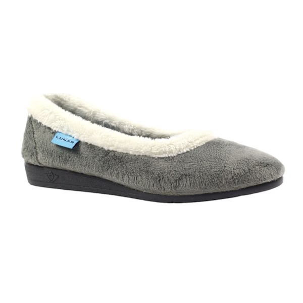 Lunar Womens/Ladies Mabel II Pumps 4 UK Grå Grey 4 UK