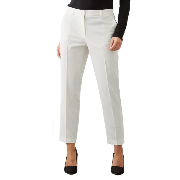 Dorothy Perkins Dam/Dam Slim Ankel Grazer Trouser 10 UK Cream 10 UK